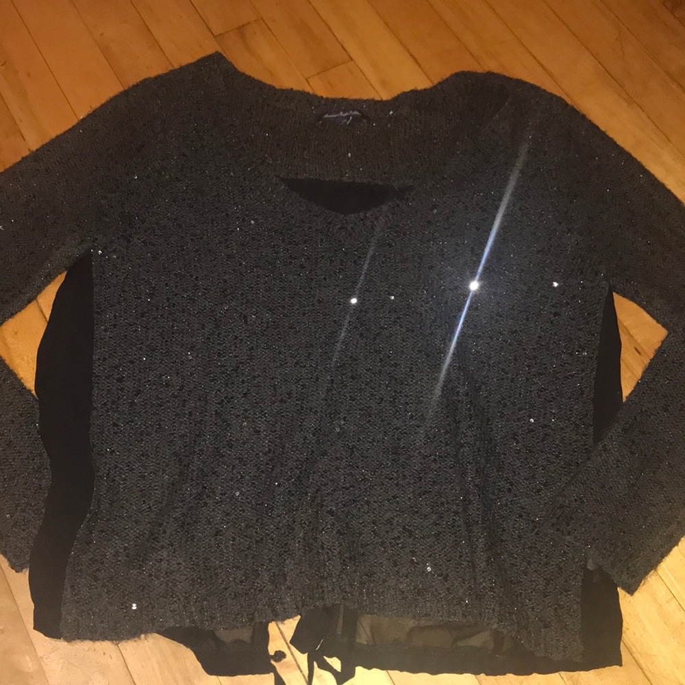 Pretty, sparkly sequin sweater from American Eagle